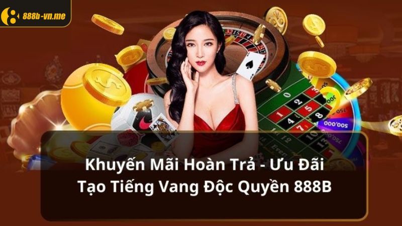 Giới thiệu chung về ưu đãi hoàn trả tại sân chơi trực tuyến 888B